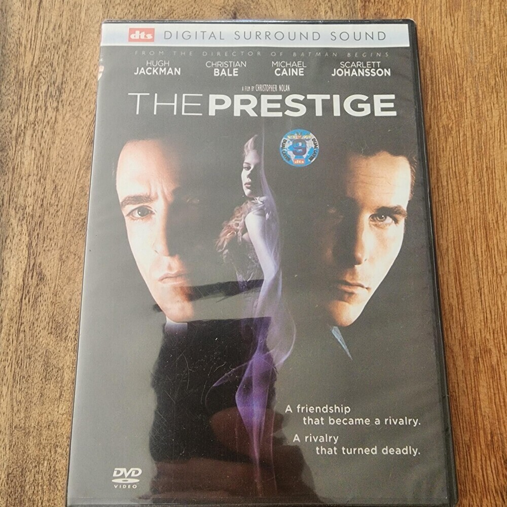 The Prestige DVD Widescreen Hugh Jackman Christian Bale Thriller Movie PG-13